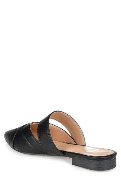 Shop Journee Collection Stasi Pointed Toe Mule In Black
