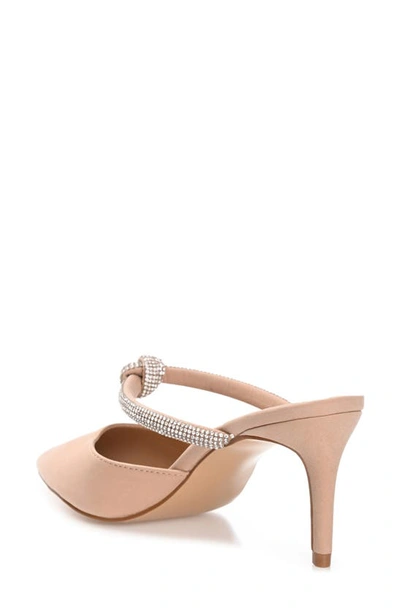 Journee Collection Lunna Mule Pump In Tan