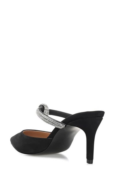 Shop Journee Collection Lunna Mule Pump In Black
