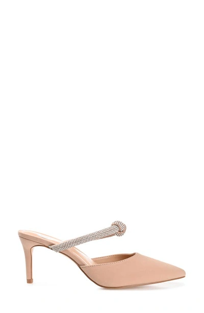 Journee Collection Lunna Mule Pump In Tan
