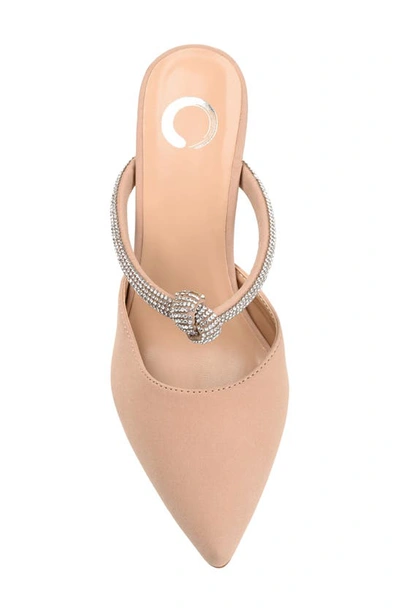 Journee Collection Lunna Mule Pump In Tan