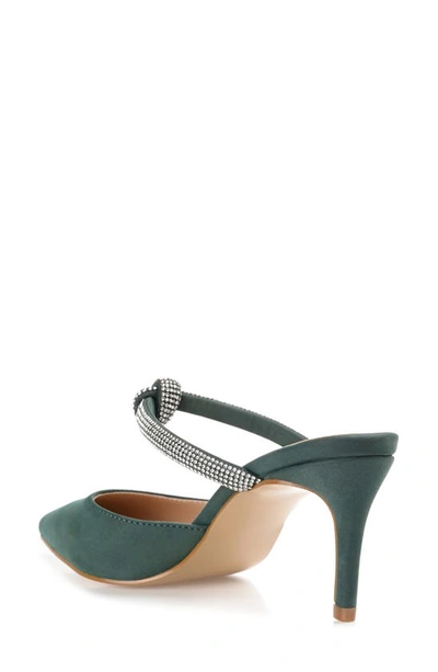 Journee Collection Lunna Mule Pump In Green