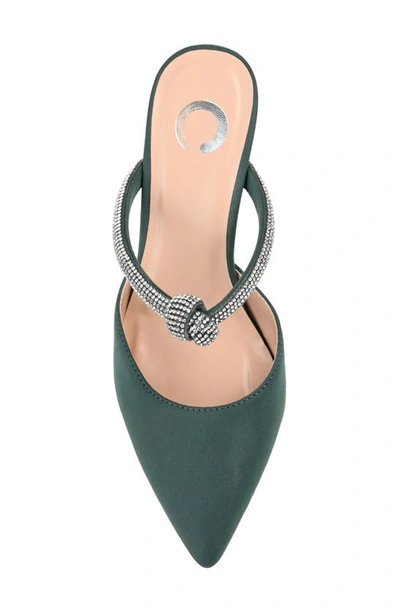 Journee Collection Lunna Mule Pump In Green