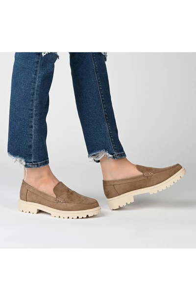 Journee Collection Erika Tru Comfort Foam Loafer In Tan