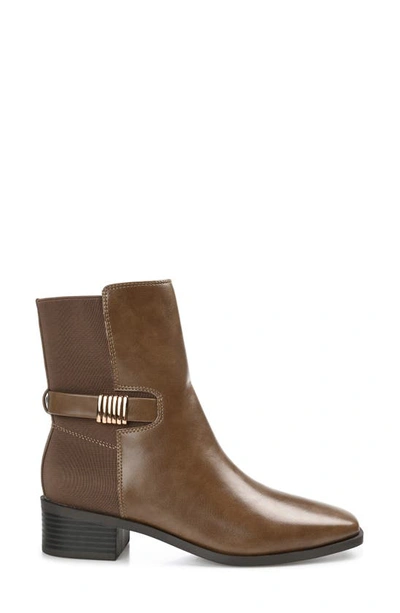 Journee Collection Aubrie Tru Comfort Foam Bootie In Taupe