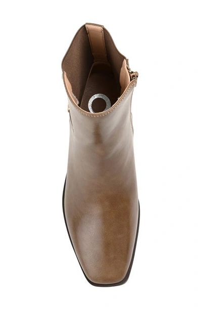 Journee Collection Aubrie Tru Comfort Foam Bootie In Taupe