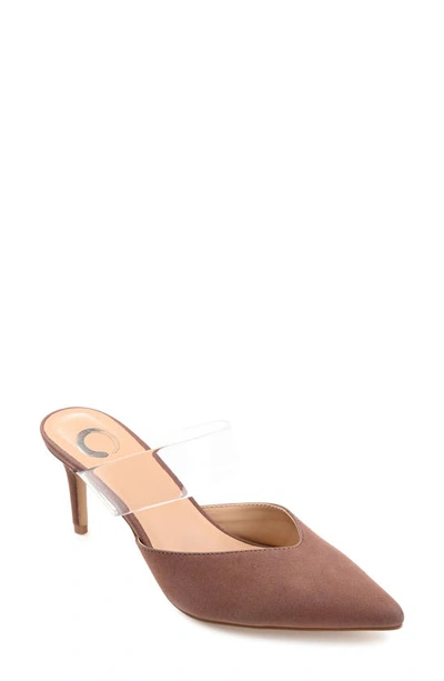 Journee Collection Collection Women's Ollie Pump In Brown