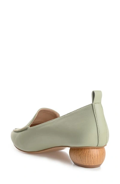 Journee Collection Maggs Pointed Toe Flat In Sage