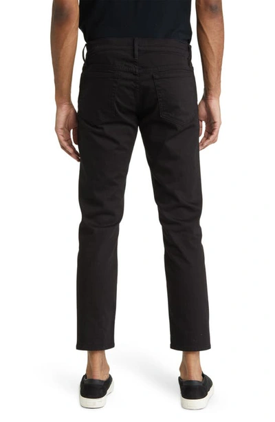 Shop Frame L'homme Crop Slim Fit Jeans In Noir