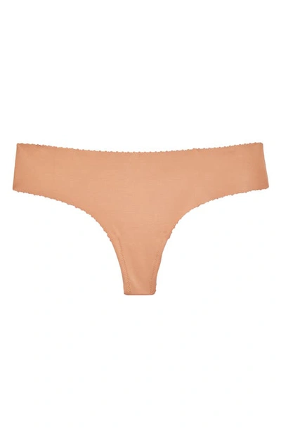 Shop Nude Barre Seamless Thong In 9am