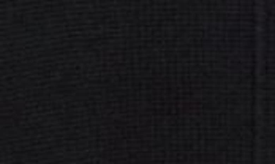 Shop Nordstrom Boxy Cotton & Merino Wool Turtleneck Sweater In Black