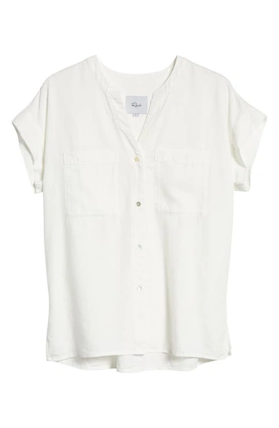Shop Rails Mel Patch Pocket Button-up Shirt In White