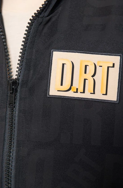 Shop D.rt Drty Track Jacket In Black