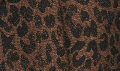 Shop Golden Goose Dune Leopard Virgin Wool Blend Blazer In New Bison/ Black