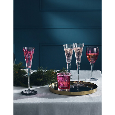 Shop Waterford Winter Wonders Mixed Crystal Flutes Set Of Six