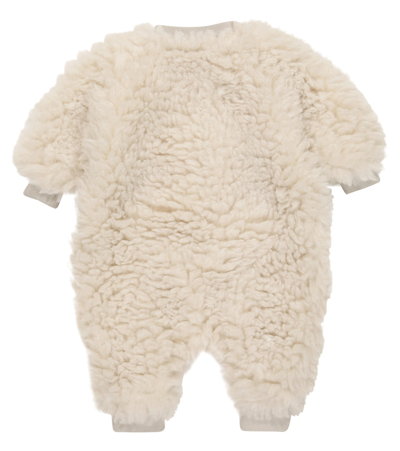 Shop The Animals Observatory Baby Chihuahua Faux Fur Onesie In White