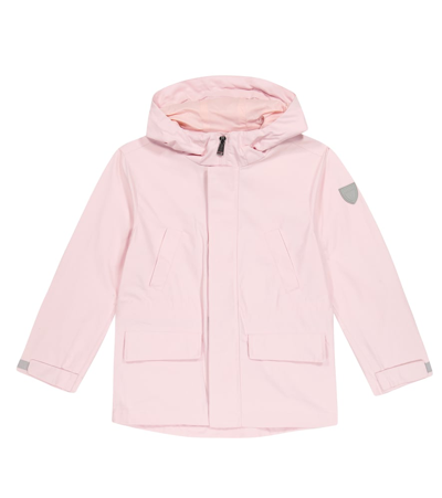 Shop Polo Ralph Lauren Venture Hooded Shell Jacket In Hint Of Pink