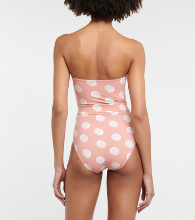 Shop Eres Nuit Lune Bandeau Swimsuit In Lune Coquillage
