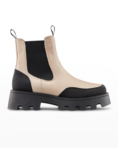 Shop Cougar Shani Waterproof Boots In Cream