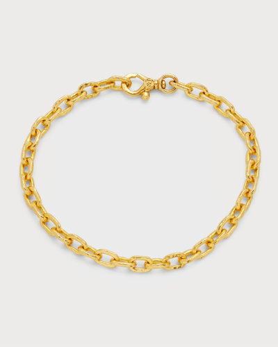 Shop Gurhan Men's 24k Yellow Gold Chain Bracelet
