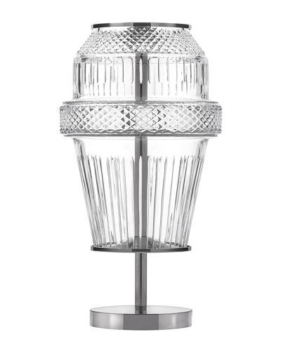 Shop Saint Louis Crystal Matrice Table Lamp, Chrome Finish