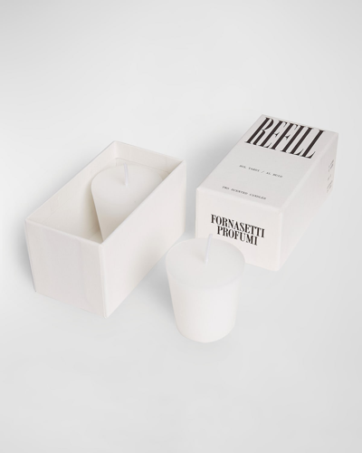 Shop Fornasetti Sul Tardi Candles - Set Of 2, 60g