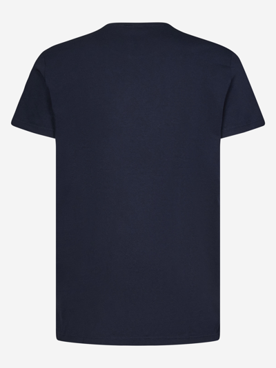 Shop Aspesi Nervoso T-shirt <br> In Blue