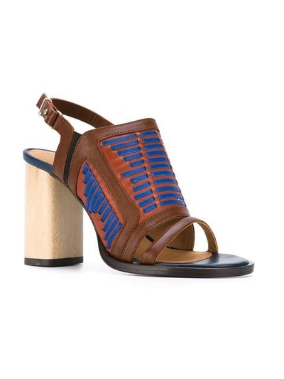 Shop Thakoon Addition 'lizzy' Sandals In Brown