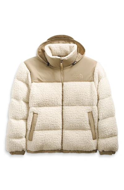 High Pile Fleece Nuptse Jacket
