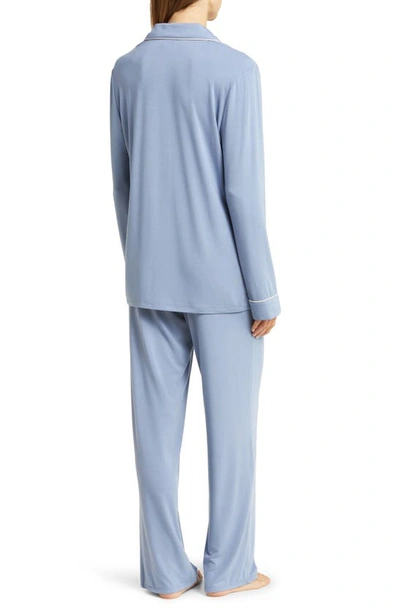 Shop Nordstrom Moonlight Eco Pajamas In Blue Infinity