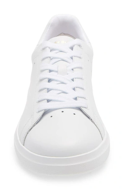 Shop Tory Burch Howell Court Sneaker In Titanium White