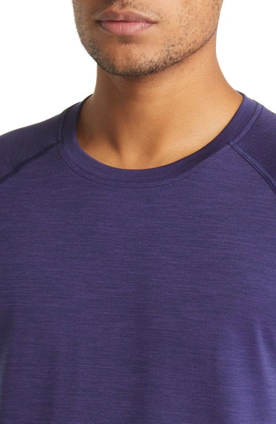 Shop Rhone Reign Tech Short Sleeve T-shirt In Fathom Blue