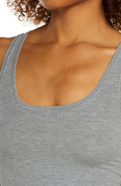 Skims Soft Lounge Tank In Heather Gray