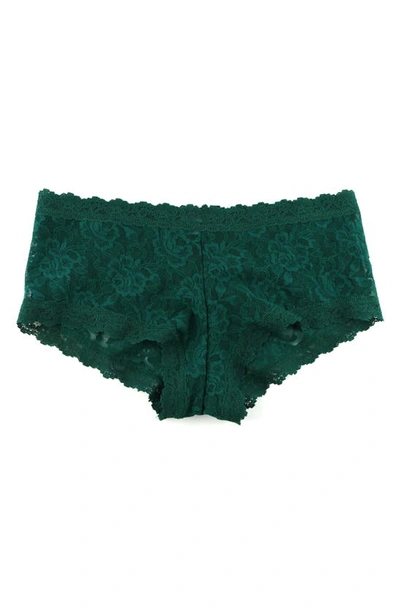 Shop Hanky Panky Signature Lace Boyshorts In Green Queen