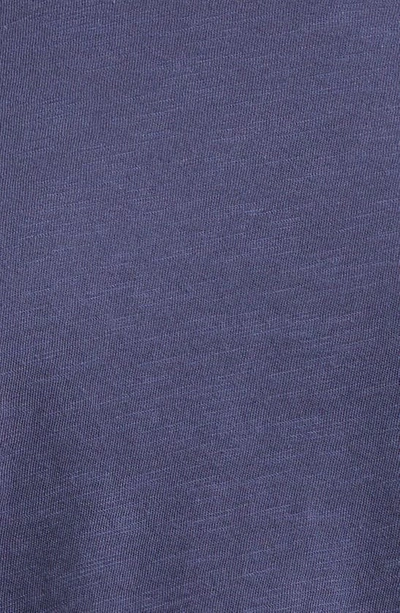 Shop Zella Relaxed Long Sleeve T-shirt In Navy Nightfall