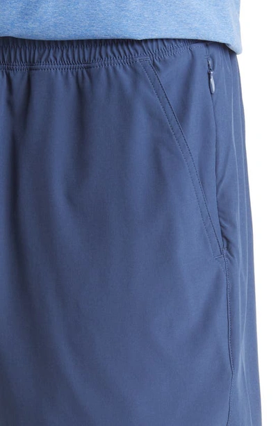 Shop Rhone Mako 7-inch Water Repellent Shorts In Steel Blue