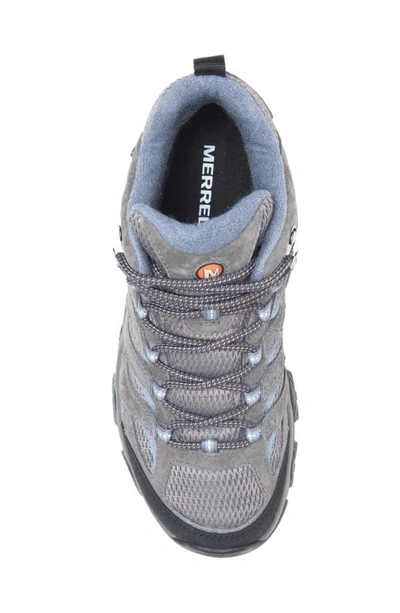 Shop Merrell Moab 3 Waterproof Hiking Boot In Granite