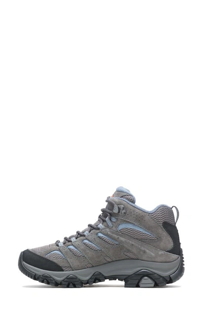 Shop Merrell Moab 3 Waterproof Hiking Boot In Granite