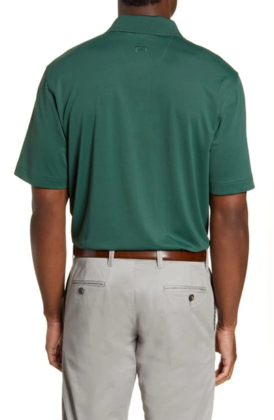 Cutter & Buck Forge Drytec Solid Performance Polo In Hunter