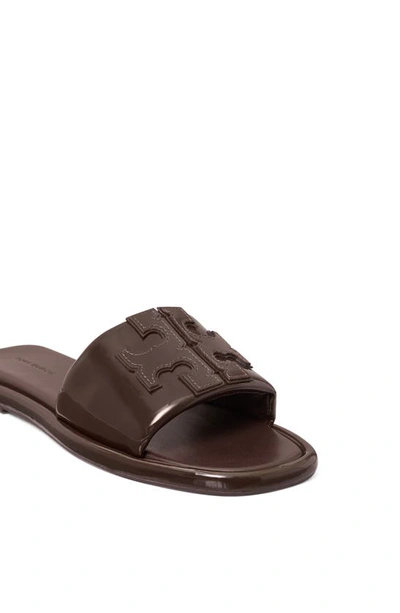 Shop Tory Burch Double T Sport Slide Sandal In Coco