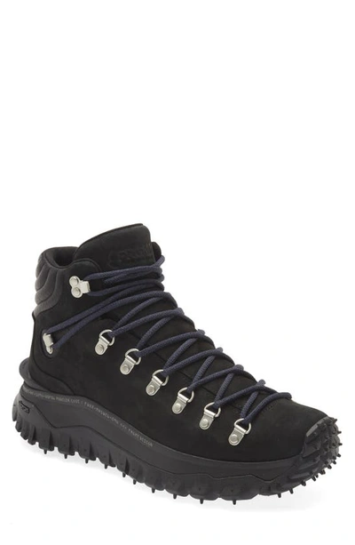 Shop Moncler Genius X 7 Frgmt Hiroshi Fujiwara Trailgrip Gore-tex® Waterproof High Top Hiking Sneaker In Black