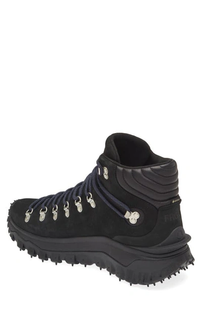 Shop Moncler Genius X 7 Frgmt Hiroshi Fujiwara Trailgrip Gore-tex® Waterproof High Top Hiking Sneaker In Black