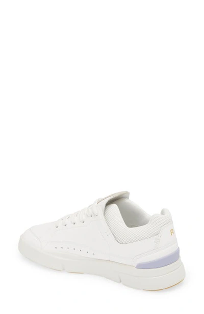 Shop On The Roger Centre Court Tennis Sneaker In White/ Lavender