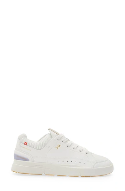 Shop On The Roger Centre Court Tennis Sneaker In White/ Lavender