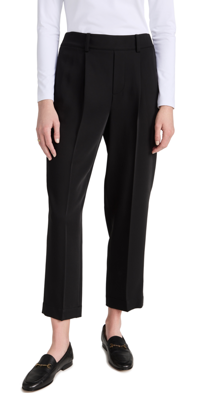 Shop Vince Tapered Pull On Pants Black Xxs