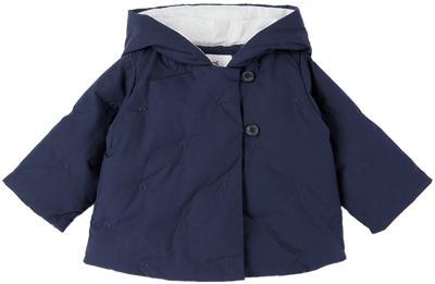 Shop Bonpoint Baby Navy Bonno Jacket In 070 Marine