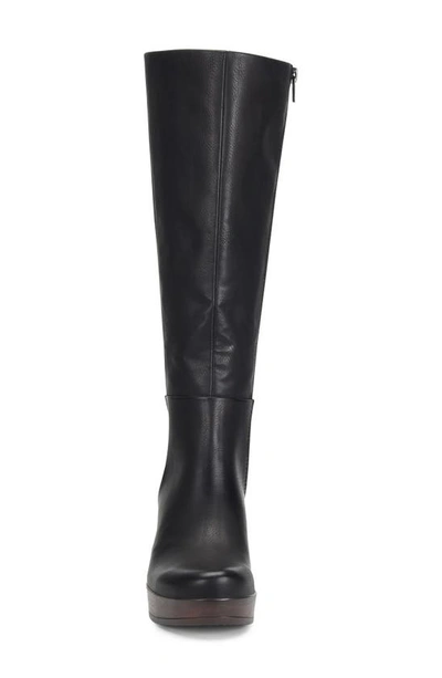 B O C By Born Brogan Tall Platform Boot In Black