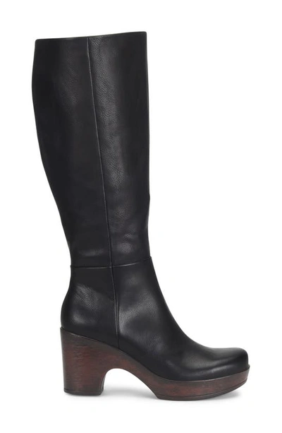 B O C By Born Brogan Tall Platform Boot In Black