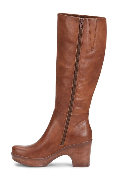 B O C By Born Brogan Tall Platform Boot In Tan