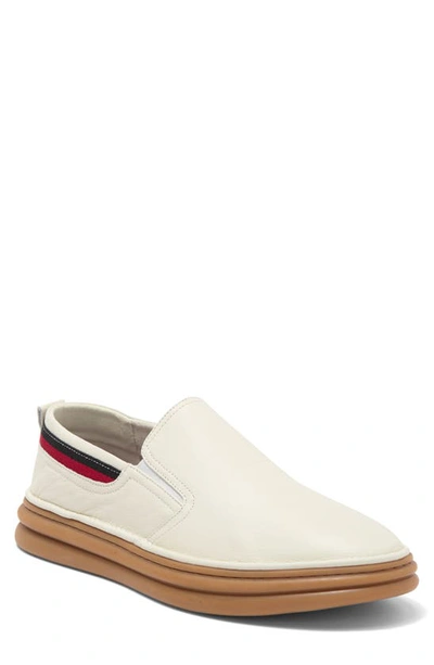 Shop Stacy Adams Delmar Slip-on Sneaker In White